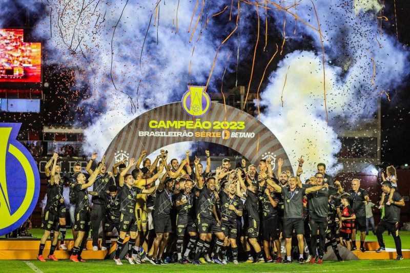 Vitória é campeão do Brasileirão Série B 2023